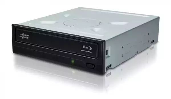 Hitachi-LG BH16NS55 Internal Super Multi Blu-Ray Rewriter, SATA, M-Disk&BDXL Support, Bulk, Black
