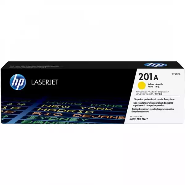 HP 201A Yellow Original LaserJet Toner Cartridge (CF402A)