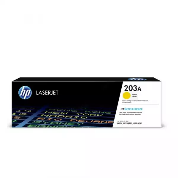 HP 203A Original Yellow LaserJet Toner Cartridge HP 203A Original Yellow LaserJet Toner Cartridge