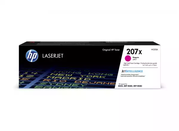 HP 207X Magenta LaserJet Toner Cartridge HP 207X Magenta LaserJet Toner Cartridge