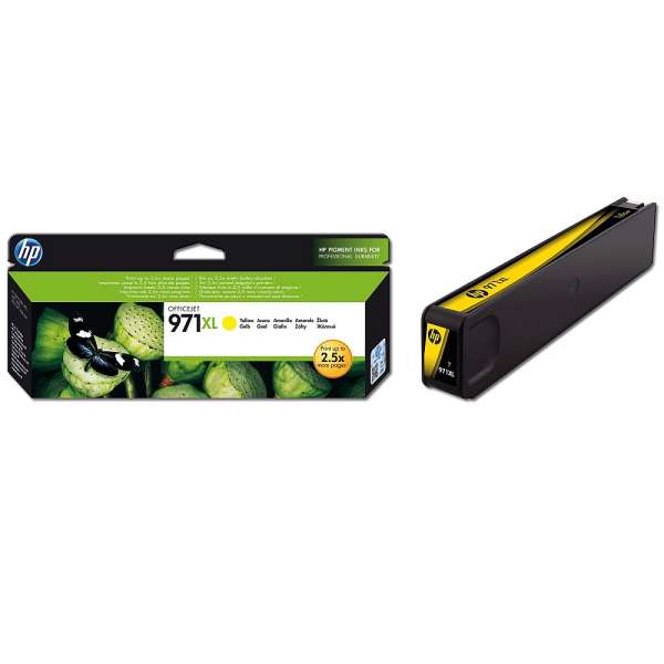 HP 971XL High Yield Yellow Original Ink Cartridge HP 971XL High Yield Yellow Original Ink Cartridge