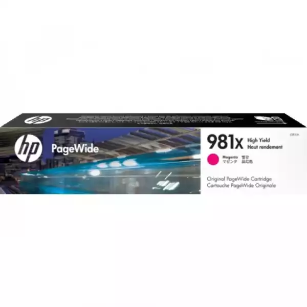 HP 981X original High Yield Magenta PageWide Cartridge L0R10A