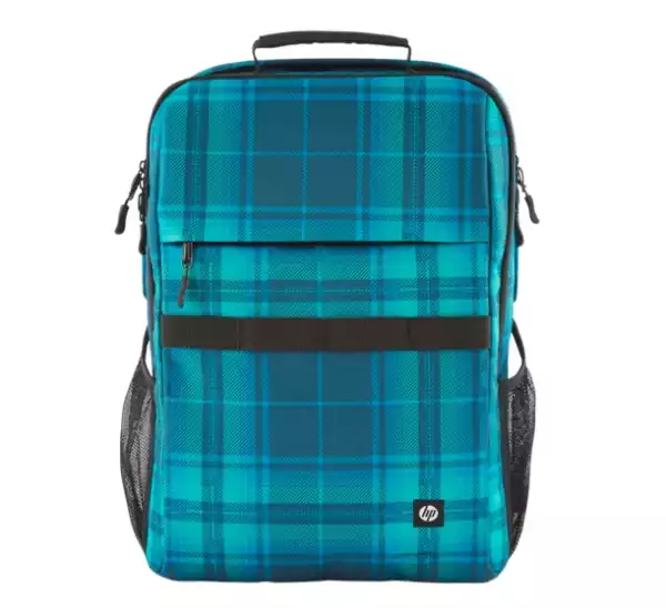HP Campus XL Tartan plaid Backpack, up to 16.1"