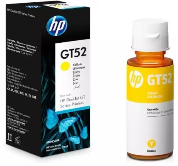 HP original GT52 Ink cartridge M0H56AE Bottle Yellow