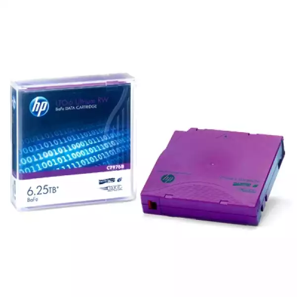 HPE LTO-6 Ultrium 6.25TB BaFe RW Data Cartridge