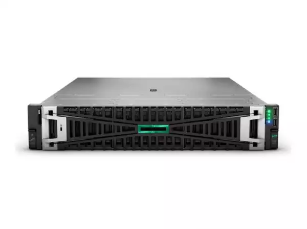 HPE DL385 G11, AMD EPYC 9124, 2x32GB-R, 8SFF, MR408i-o, 2x480GB SATA SSD, 2x1000W PS EU Server