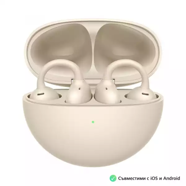 Huawei FreeClip Dove-T00 Beige, Bluetooth 5.3, 20Hz - 20 KHz, 55mAh