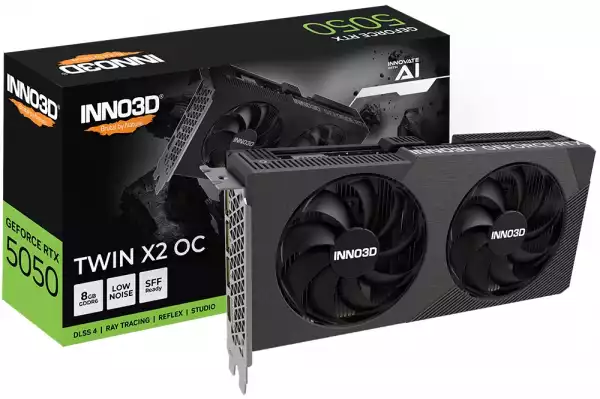 Inno3D GeForce RTX 5050 8GB GDDR7 Twin X2 OC