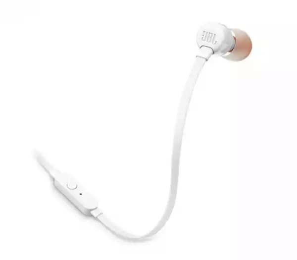JBL T110 WHT In-ear headphones JBL T110 WHT In-ear headphones