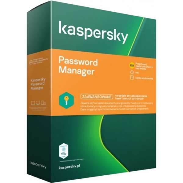 Kaspersky Cloud Password Manager Eastern Europe Edition. 1-User 1 year Base Download Pack Kaspersky Cloud Password Manager Eastern Europe Edition. 1-User 1 year Base Download Pack