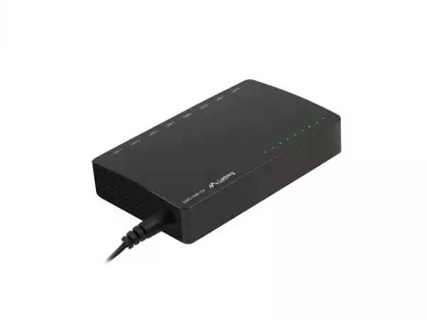 Lanberg switch dsp2-1008-12v 8x 1GB/s unmanaged gigabit ethernet desktop 12v