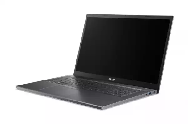 Лаптоп Acer Aspire 17, A17-51M-562E, Intel Core i5 1334U (up to 4.60GHz, 12MB), 17.3" FHD (1920x1080) IPS slim bezel LCD, 16GB DDR5 4600MHz,512GB PCIe NVMe SSD, Intel UMA, FHD Cam,WiFi 6E, BT 5.1, Backlit Kbd, No OS, Steel Gray Лаптоп Acer Aspire 17, A17-51M-562E, Intel Core i5 1334U (up to 4.60GHz, 12MB), 17.3" FHD (1920x1080) IPS slim bezel LCD, 16GB DDR5 4600MHz,512GB PCIe NVMe SSD, Intel UMA, FHD Cam,WiFi 6E, BT 5.1, Backlit Kbd, No OS, Steel Gray
