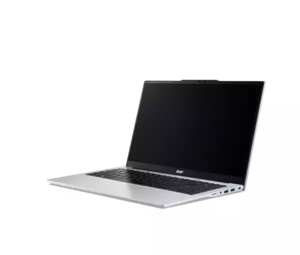 Лаптоп Acer Aspire Lite 15, AL15-72P-73MN, Intel Core i7-13620H (up to 4.9GHz, 24MB), 15.6" FHD (1920x1080) IPS, 16GB DDR5, 512GB PCIe  SSD, Intel UHD Graphics, HD Cam, WiFi 6 ax, BT 5.1, No OS, Pure Silver