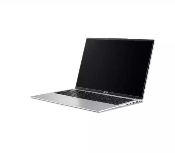 Лаптоп Acer Aspire Lite 16, AL16-54P-77EK, Intel Core i7 1355U (up to 5.00GHz, 12MB), 16" WUXGA (1920x1200) IPS, 16GB DDR5, 512GB PCIe  NVMe SSD, Intel Iris Xe Graphics, HD Cam, WiFi 6ax, BT 5.1, No OS, Light Silver