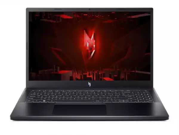 Лаптоп Acer Nitro V15, ANV15-51-72K9, Intel Core i7-13620H (up to 4.90 GHz, 24MB), 15.6" FHD IPS SlimBezel 144Hz, 16GB DDR5, 1024GB PCIe NVMe SSD, GeForce RTX 3050 6GB GDDR6, INTEL 2X2 AX+BT, HD Cam, FP, KB Backlight, No OS, Black