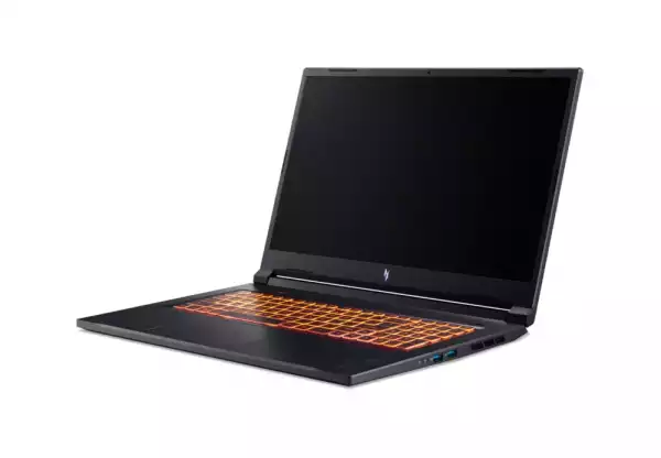 Лаптоп Acer Nitro V17, ANV17-41-R6Q7, AMD Ryzen R7 260 AI ( up to 5.1GHz, 16MB), 17.3" FHD(1920x1080)IPS 144Hz, 1*16GB DDR5 (1 slot free), 1024GB PCIe NVMe SSD, NVIDIA GeForce RTX 4050 6GB GDDR6, Wi-Fi AX, BT, No OS, Black Лаптоп Acer Nitro V17, ANV17-41-R6Q7, AMD Ryzen R7 260 AI ( up to 5.1GHz, 16MB), 17.3" FHD(1920x1080)IPS 144Hz, 1*16GB DDR5 (1 slot free), 1024GB PCIe NVMe SSD, NVIDIA GeForce RTX 4050 6GB GDDR6, Wi-Fi AX, BT, No OS, Black
