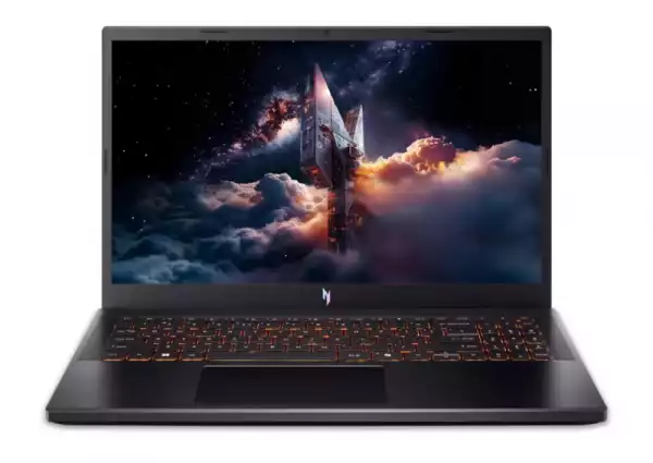 Лаптоп Acer Nitro V 15, ANV15-52-59ZT, Intel Core i5-13420H (8C/12T, up to 4.7GHz, 12MB), 15.6" FHD IPS (1920x1080), 165Hz, 16GB DDR5 (1 Slot free), 512GB PCIe NVMe SSD, NVIDIA GeForce RTX 3050 6GB GDDR6, Wi-Fi AX, BT 5.2, HD Cam, KB Backlight, No OS, Obsidian Лаптоп Acer Nitro V 15, ANV15-52-59ZT, Intel Core i5-13420H (8C/12T, up to 4.7GHz, 12MB), 15.6" FHD IPS (1920x1080), 165Hz, 16GB DDR5 (1 Slot free), 512GB PCIe NVMe SSD, NVIDIA GeForce RTX 3050 6GB GDDR6, Wi-Fi AX, BT 5.2, HD Cam, KB Backlight, No OS, Obsidian