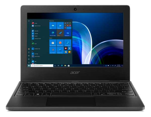 Лаптоп Acer Travelmate B311 TMB311R-32-C24D, Celeron N4500 (up to 2.8GHz, 4MB), 11.6” HD Touch, 8GB, 128GB eMMC, Windows 11 Pro, 3Y