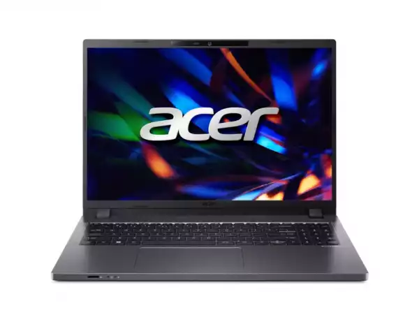 Лаптоп Acer Travelmate TMP216-41-TCO-R221, AMD Ryzen 5 7535U (up to 4.55GHz, 16MB), 16" WUXGA (1920x1200) IPS, 1*16GB DDR5 (1 slot free), 512GB PCIe NVMe SSD, AMD Radeon 660M, TPM 2.0, MicroSD reader, HD Cam, Wi-Fi 6E, BT 5.3, EPEAT, EnergyStar, Win 11 Pro, 2Y Лаптоп Acer Travelmate TMP216-41-TCO-R221, AMD Ryzen 5 7535U (up to 4.55GHz, 16MB), 16" WUXGA (1920x1200) IPS, 1*16GB DDR5 (1 slot free), 512GB PCIe NVMe SSD, AMD Radeon 660M, TPM 2.0, MicroSD reader, HD Cam, Wi-Fi 6E, BT 5.3, EPEAT, EnergyStar, Win 11 Pro, 2Y