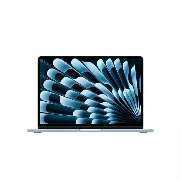 Лаптоп Apple MacBook Air 13.6: Apple M5 chip with 10-core CPU and 8-core GPU, 16GB, 512GB SSD - Sky Blue Лаптоп Apple MacBook Air 13.6: Apple M5 chip with 10-core CPU and 8-core GPU, 16GB, 512GB SSD - Sky Blue