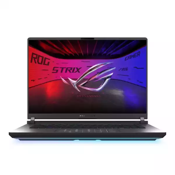 Лаптоп Asus Strix G16 G615LP-S5054,Intel  Ultra 9 275HX 2.7 GHz (36MB Cache, up to 5.4 GHz, 24 cores),16.0 WQXGA(2560X1600),16:10 Bend+500nits, AG,240Hz,DDR5 32GB ( 16GB DDR5-5600 SO-DIMM *2 ) ,1TB , RTX 5070  8GB GDDR7,Wi-Fi 7 ,Backlit Chiclet Keyboard 1-Zone,