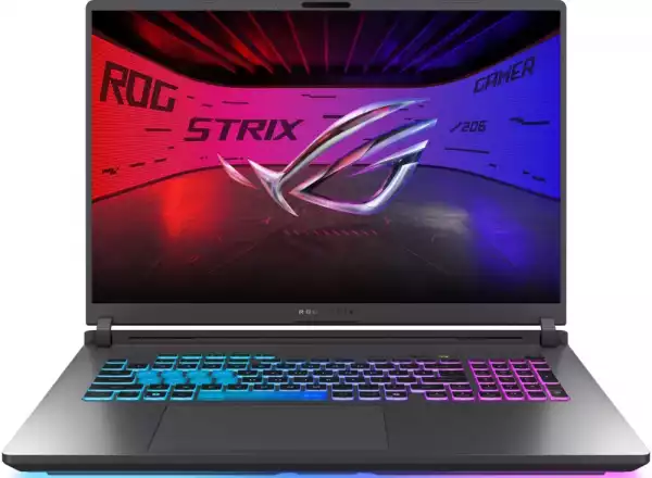 Лаптоп Asus Strix G18 G815LP-S9039,Intel Ultra 9 275HX 2.7 GHz (36MB Cache, up to 5.4 GHz, 24 cores),18"(2560x1600),16:10 Bend+500nits,240Hz,DDR5 32GB (16GB DDR5-5600 SO-DIMM*2), 1TB, RTX 5070 8GB GDDR6,Wi-Fi 7 ,Backlit Chiclet Keyboard 1-Zone RGB, Eclipse Grey Лаптоп Asus Strix G18 G815LP-S9039,Intel Ultra 9 275HX 2.7 GHz (36MB Cache, up to 5.4 GHz, 24 cores),18"(2560x1600),16:10 Bend+500nits,240Hz,DDR5 32GB (16GB DDR5-5600 SO-DIMM*2), 1TB, RTX 5070 8GB GDDR6,Wi-Fi 7 ,Backlit Chiclet Keyboard 1-Zone RGB, Eclipse Grey
