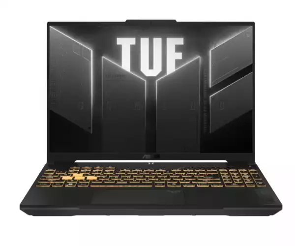 Лаптоп Asus TUF F16 FX607VB-RL037, Intel i5-13420H 2.1 GHz (12M Cache, up to 4.6 GHz )16" FHD(1920 x 1200) 16:9,144 Hz, 16GB DDR4 ,1TB PCIe 4.0,RTX3050A4GB GDDR6, Wi-Fi 6(802.11ax)Backlit Chiclet Keyboard 1-Zone RGB, no OS, Mecha Grey Лаптоп Asus TUF F16 FX607VB-RL037, Intel i5-13420H 2.1 GHz (12M Cache, up to 4.6 GHz )16" FHD(1920 x 1200) 16:9,144 Hz, 16GB DDR4 ,1TB PCIe 4.0,RTX3050A4GB GDDR6, Wi-Fi 6(802.11ax)Backlit Chiclet Keyboard 1-Zone RGB, no OS, Mecha Grey
