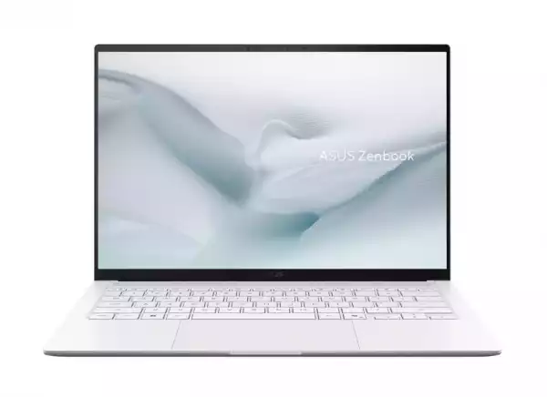 Лаптоп Asus Zenbook S UX5406AA-SU152X,Intel Ultra 9 386H 2.1 GHz (18MB Cache, up to 4.9 GHz, 16 cores, 16 Threads), 14" OLED (WQXGA+(WQ+) 2880X1800 16:10), 120 Hz, 32GB LPDDR5X (16 GB on BD),1TB SSD, Backlit Chiclet Keyboard, Windows 11 Pro,Scandinavian White, Лаптоп Asus Zenbook S UX5406AA-SU152X,Intel Ultra 9 386H 2.1 GHz (18MB Cache, up to 4.9 GHz, 16 cores, 16 Threads), 14" OLED (WQXGA+(WQ+) 2880X1800 16:10), 120 Hz, 32GB LPDDR5X (16 GB on BD),1TB SSD, Backlit Chiclet Keyboard, Windows 11 Pro,Scandinavian White,
