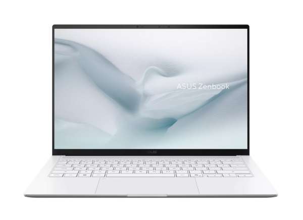 Лаптоп Asus Zenbook S UX5406AA-SU300XNA, Intel Ultra 9 386H 2.1 GHz (18MB Cache, up to 4.9 GHz,,14.0 OLED WQXGA+(WQ+) 2880*1800 500nits(HDR 1100nits) Glare , 120Hz, Glare , 32GB LPDDR5X on BD,1TB SSD, Backlit Kbd, Windows 11 Pro,Scandinavian White