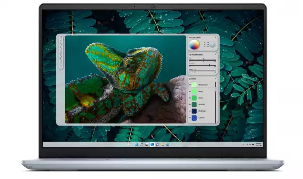 Лаптоп Dell Inspiron 7440, Intel Core Ultra 7 155H (24MB cache, 16 cores, up to 4.8 GHz), 14.0" 16:10 2.2K (2240x1400) AG 300nits WVA, 16GB, 2x8GB, LPDDR5X, 6400MT/s, 1TB M.2 PCIe NVMe, Intel Arc Graphics, Cam and Mic, Wi-Fi 6E, Backlit kbd, Win 11 Home, 3Y