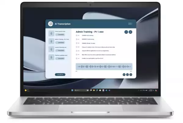 Лаптоп Dell Pro 14 Plus PB14255, AMD Ryzen 5 220 (22 MB cache, 6 cores, up to 4.9 GHz), 14" FHD+(1920x1200) IPS, 300nits AG, 16 GB: LPDDR5, 7500 MT/s, dc (onboard), 512 GB SSD, AMD Radeon 740M graphics, FHD HDR IR Cam and Mic, Wi-Fi 7, FPR, Backlit Kb, Win11 Pr