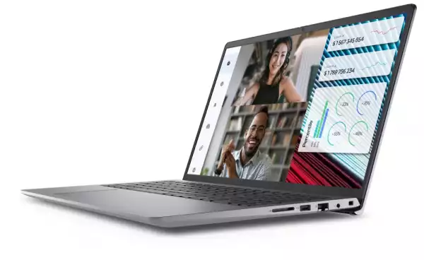 Лаптоп Dell Vostro 3520, Intel Core i7-1255U (12 MB Cache up to 4.70 GHz), 15.6" FHD (1920x1080) AG 120Hz WVA 250nits, 8GB, 1x8GB DDR4, 512GB SSD PCIe M.2, UHD Graphics, Cam and Mic, 802.11ac, BG KB, FPR, Win 11 Pro, 3Y PS