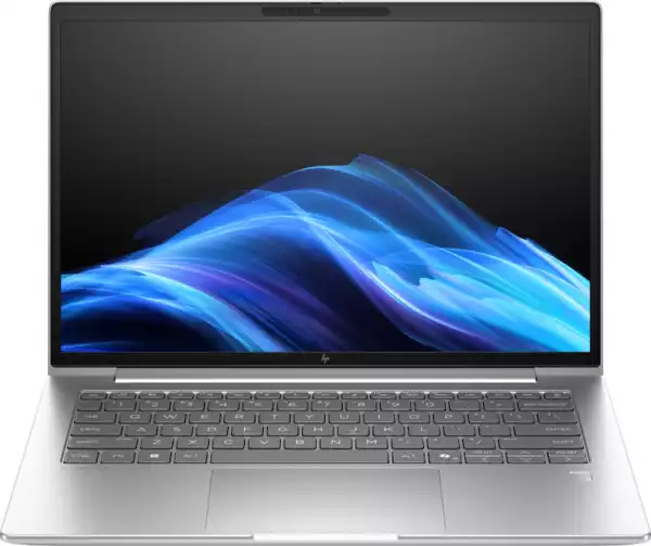 Лаптоп HP EliteBook 6 G1i AI 16" Pike Silver, Ultra 7-255U (up to 5.2GH/12MB/12C), 16" WUXGA AG 300nits, 16GB 5600Mhz 1DIMM, 512MB PCIe SSD, WiFi 7 + BT 5.4, FPR, Smart Card Reader, Backlit Kbd, 3C Batt, Win 11 Pro, 3Y Offsite