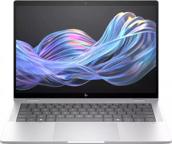 Лаптоп HP EliteBook X Flip G1i AI 14" Glacier Silver, Intel® Core™ Ultra 7-258V(up to 4.8GH/12MB/8C), 14" WUXGA AG 800nits Touch, 32GB On-board, 1TB PCIe SSD, HP R15 5G Solution WWAN, WiFi 7 + BT 5.4, FPR, Backlit Kbd, 6C Batt, Win 11 Pro, 3Y Offsite