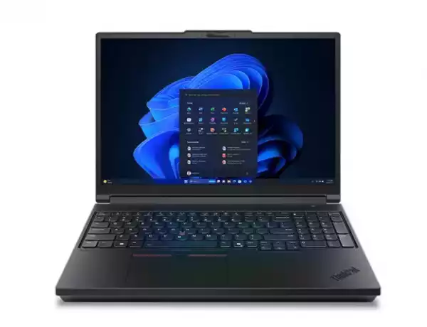 Лаптоп Lenovo ThinkPad P16 G3 Intel Core Ultra 9 275HX, 24C (up to 5.4GHz, 36MB), 64GB(32+32) DDR5-5600, 2TB SSD, 16" WUXGA (1920x1200) IPS AG, NVIDIA RTX PRO 1000/8GB, 5MP&IR Cam, Color Calibration, Backlit KB, WLAN, BT, Win11Pro, 3Y Premier