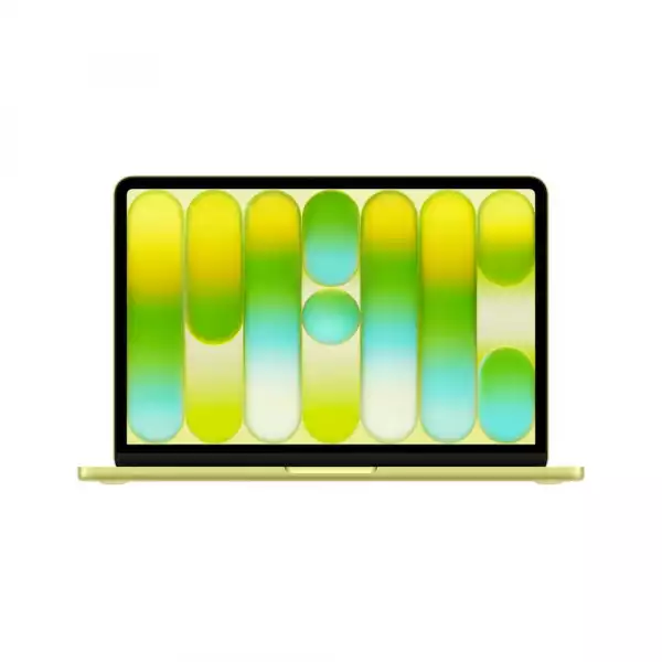 Лаптоп Apple MacBook Neo 13: Apple A18 Pro chip with 6-core CPU and 5-core GPU, 8GB, 512GB SSD, Touch ID - Citrus