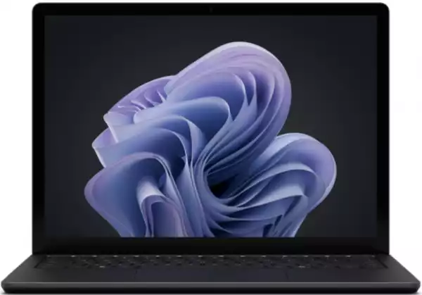Лаптоп Microsoft Surface Laptop 6, Intel Core Ultra 5 processor 135H, 15" 2496x1664 Display, 8GB RAM, 256GB Gen 4 SSD, USB-Cx2, Front Camera(0,92 MP),  Windows 11 Pro, Black