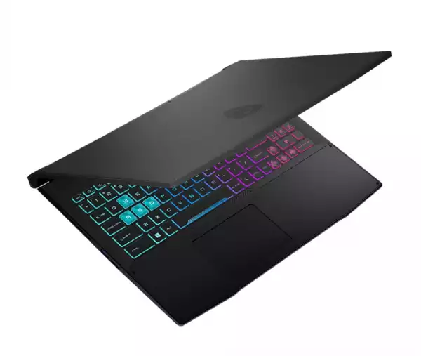 Лаптоп MSI Katana 15 B13VEK, i7-13620H (10C/16T, up to 4.90GHz, 24 MB), RTX 4050 6GB GDDR6 194 AI TOPS, 15.6" FHD (1920x1080), 144Hz, IPS-Level, 16GB RAM 2x8 (5200)MHz, 512GB PCIe Gen4x4 SSD, WiFi 6E, BT5.3, 4-Zone RGB Gaming Keyboard, NO OS, 53.5 Whrs, 2.25 kg