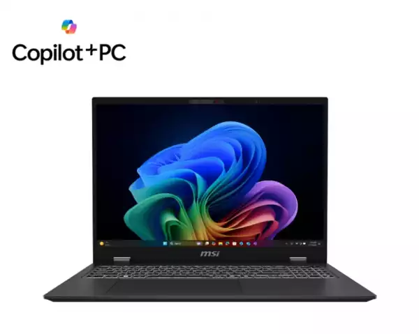 Лаптоп MSI Prestige 16 AI+ Evo B2VMG, Intel Core Ultra 9 288V (8C/8T, Up to 5.1 GHz 12MB), 16" 16:10 UHD+ (3840x2400) OLED, Intel Arc Graphics 140V 2.05 GHz, 120 TOPS, 32GB LPDDR5x-8533, 1TB PCIe Gen4x4 SSD, Intel Killer WiFi 7, BT v5.4 Windows 11 Home, 1.5 kg