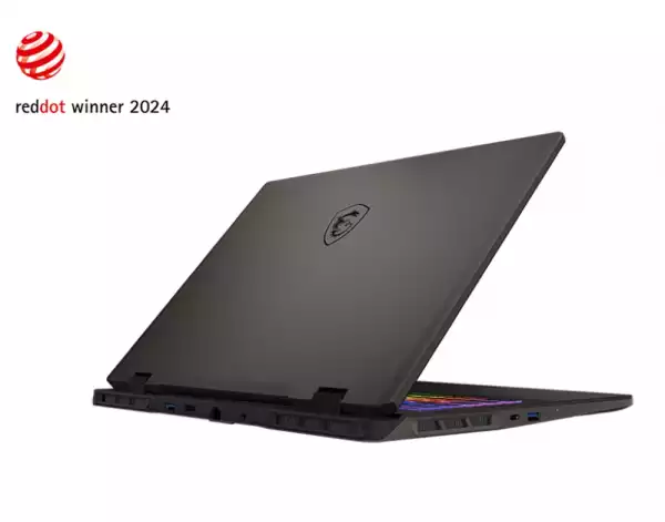 Лаптоп MSI Sword 16 HX B14VFKG, Intel Core i7-14700HX (20C/28T, 33 MB), NVIDIA GeForce RTX 4060 8GB GDDR6 233 AI TOPS,  16" FHD+(1920x1200), 144Hz, IPS-Level, 300 nits, 16GB RAM 2x8 (5600)MHz, 1TB GEN4x4 SSD, 24-Zone RGB Gaming KBD w Copilot Key, NO OS, 2.3 kg