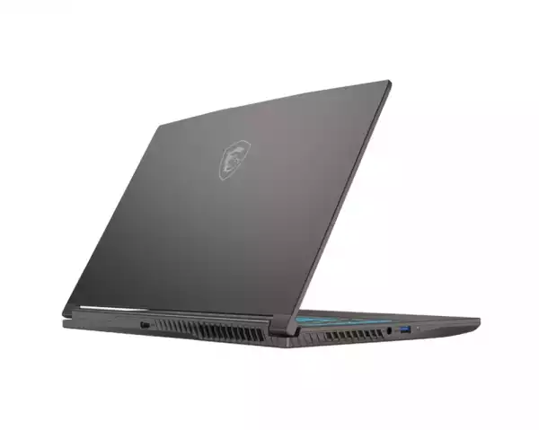 Лаптоп MSI Thin A15 B7VE, AMD Ryzen 7 7735HS (8C/16T, up to 4.75GHz, 16MB L3), 15.6" FHD (1920x1080) 144Hz, IPS-Level, RTX 4050 6GB GDDR6 194 AI TOPS, 16GB DDR5 2x8 4800MHz, 512GB SSD Gen4x4, WiFI 6E, BT5.3, Single Backlit Keyboard (Blue), NO OS, 1.86kg