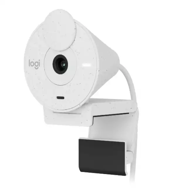 LOGITECH Brio 300 Full HD webcam - OFF-WHITE - USB