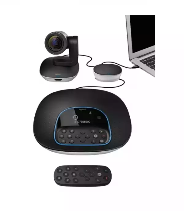Logitech ConferenceCam Group, Full HD, Up To 14 Seats, Remote Control, HD Zoom, Autofocus, Black Logitech ConferenceCam Group, Full HD, Up To 14 Seats, Remote Control, HD Zoom, Autofocus, Black