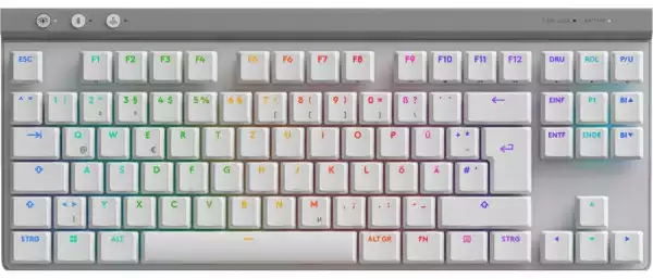 LOGITECH G515 LIGHTSPEED TKL - WHITE - US INT'L - 2.4GHZ/BT- EMEA28i-935 - TACTILE