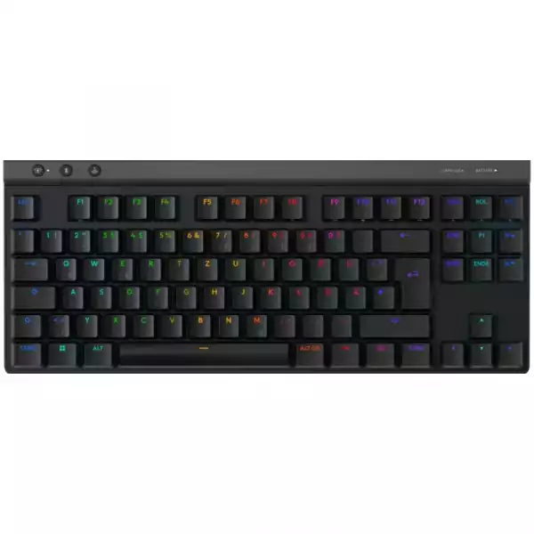 LOGITECH G515 LIGHTSPEED TKL - BLACK - US INT'L - 2.4GHZ/BT - EMEA28i-935 - TACTILE