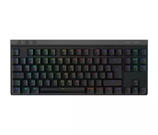 LOGITECH G515 LIGHTSPEED TKL Wireless Gaming Keyboard - BLACK - BGR - 2.4GHZ/BT - EMEA28i-935
