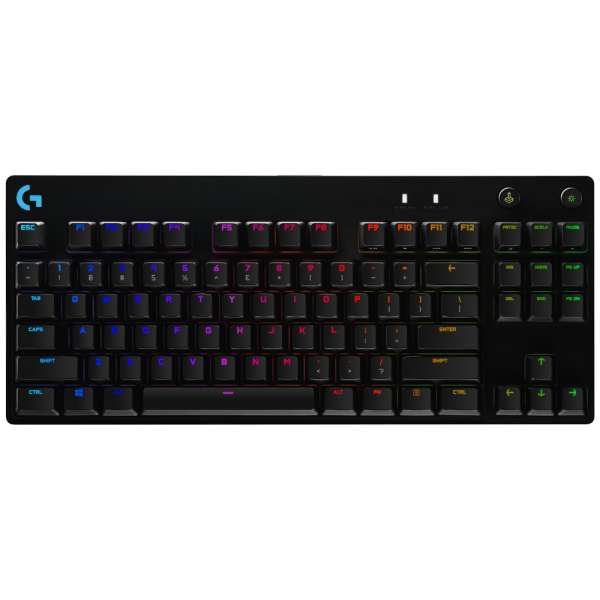 LOGITECH G PRO TKL Corded Mechanical Gaming Keyboard - BLACK - US INT'L - USB - CLICKY LOGITECH G PRO TKL Corded Mechanical Gaming Keyboard - BLACK - US INT'L - USB - CLICKY