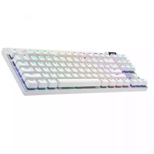 LOGITECH G PRO X TKL LIGHTSPEED Mechanical Gaming Keyboard - WHITE - US INT'L - TACTILE LOGITECH G PRO X TKL LIGHTSPEED Mechanical Gaming Keyboard - WHITE - US INT'L - TACTILE