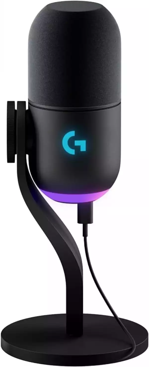 LOGITECH G Yeti GX RGB Gaming Microphone - LIGHTSYNC - BLACK - USB