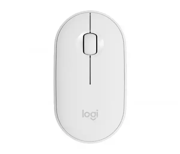 LOGITECH M350 Pebble Bluetooth Mouse - OFF-WHITE